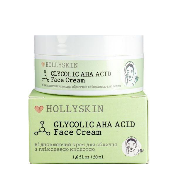 Крем для кожи вокруг глаз с гликолевой кислотой Glycolic AHA Acid Eye Cream HOLLYSKIN H0221 фото