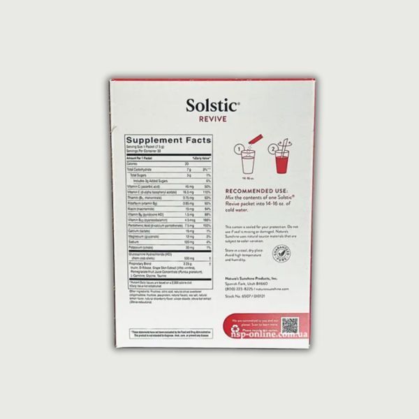 Solstic Revive NSP NSP6507 photo