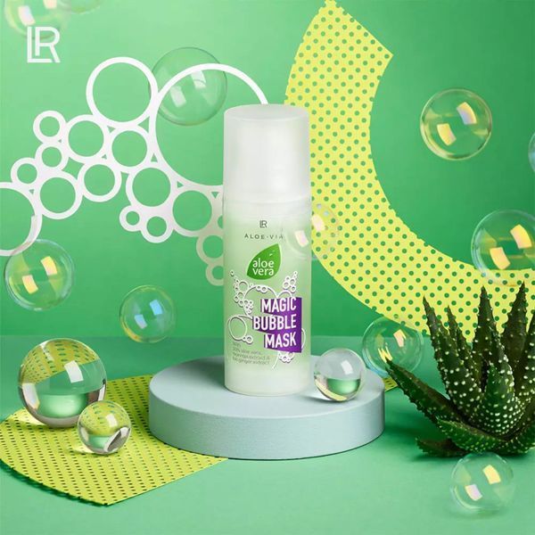 Bąbelkowa maseczka do twarzy Aloe Vera Magic Bubble Mask LR LR20789 zdjęcie