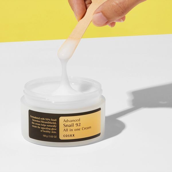 COSRX Advanced Snail 92 All in one cream 100ml - зволожуючий крем для сяяння шкіри Cosrx_1200 фото