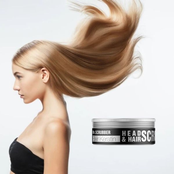 Elixir Keratin TM Mr.SCRUBBER - Скраб для волосся і шкіри голови  MRS0110 фото