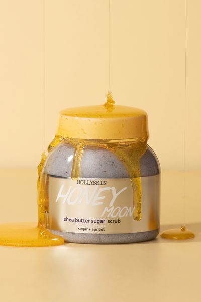 HOLLYSKIN Peeling cukrowy Honey Moon z masłem shea i perlitem   H0277 zdjęcie