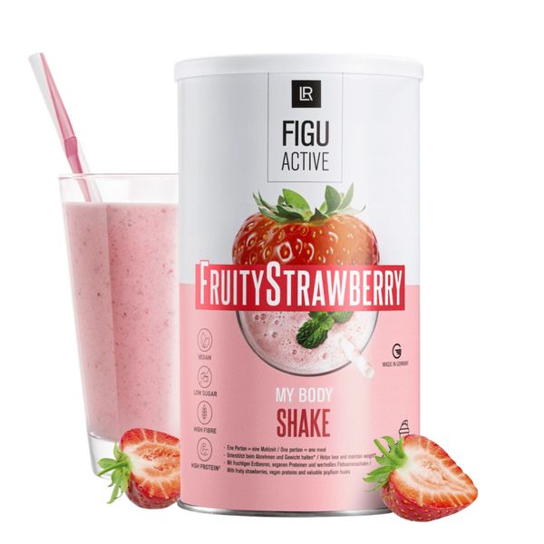 Strawberry flavored instant drink LR Figuactive LR81241 photo