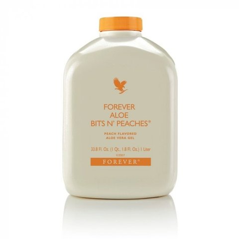 Aloe Bits N' Peaches gel with peach Forever FLP00077 photo