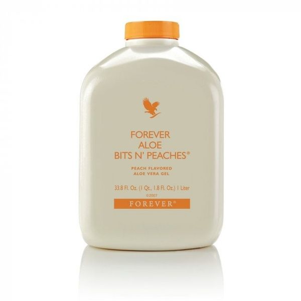 Aloe Bits N' Peaches gel with peach Forever FLP00077 photo