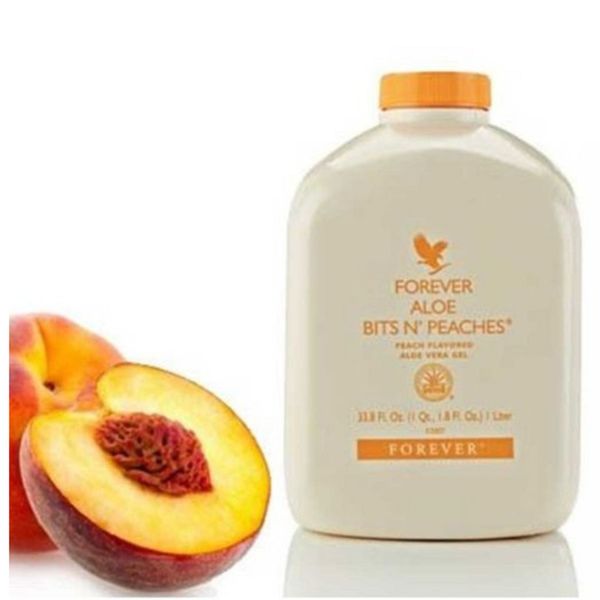 Aloe Bits N' Peaches gel with peach Forever FLP00077 photo