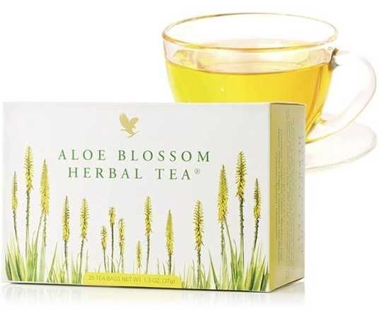 Aloe flower tea with herbsForever Living Products 25 sachets