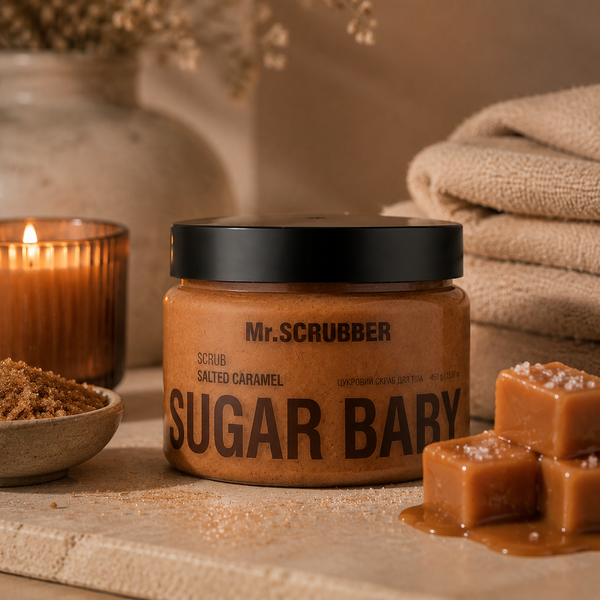 Цукровий скраб для тіла Sugar Baby Salted Caramel Mr.SCRUBBER MRS1892 фото