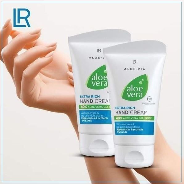 ALOE VIA Aloe Vera 40% Поживний крем для рук 75 мл LR20613 фото
