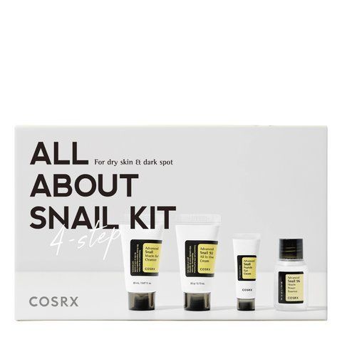 Cosrx - Zestaw do pielęgnacji sk&oacute;ry twarzy z mucyną ślimaka - All About Snail Kit 4-Step cosrx_13922 zdjęcie