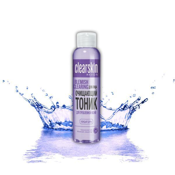 Blackhead clearing fresh clarifying toner clearskin Avon, 100 ml 1498839 photo