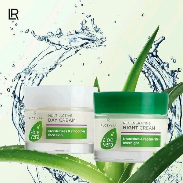 Aloe Vera Регенеруючий нічний крем ALOE VIA (Regenerating Night Cream) 50 мл LR20675 фото