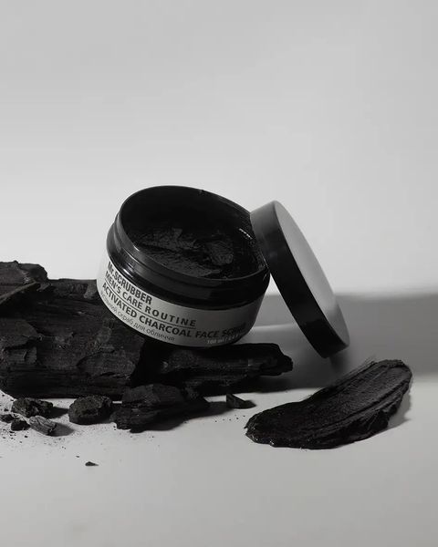 Men's Care Routine Mr.SCRUBBER charcoal facial scrub MR0876 photo