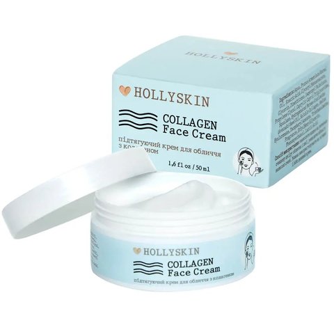 Ujędrniający krem do twarzy z kolagenem HOLLYSKIN Collagen Face Cream H0216 zdjęcie