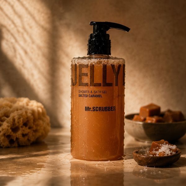 Mr.SCRUBBER Salted Caramel Jelly Bubbles Shower Gel MRS1872 photo