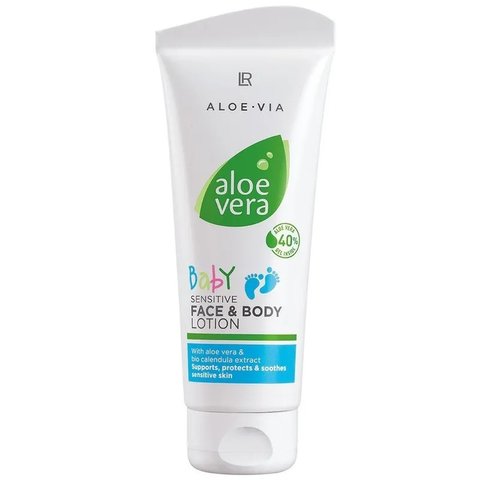 Aloe Via Aloe Vera Baby Нежный лосьон для лица и тела 100  LR20321 фото