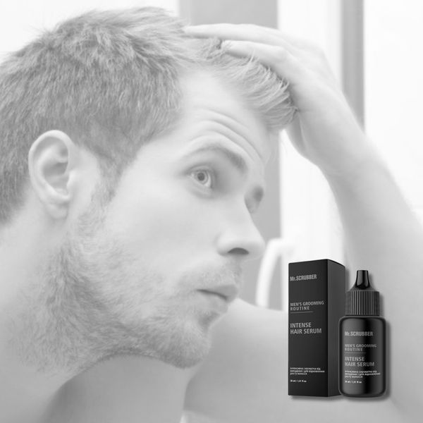 Інтенсивна сироватка від випадіння і для відновлення росту волосся Men’s Grooming Routine Mr.SCRUBBER, 30 мл MRS1085 фото
