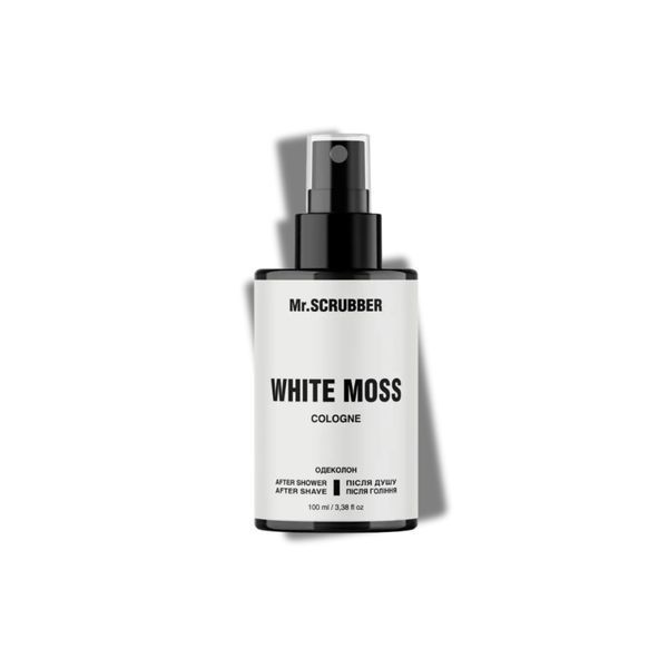 Парфумований набір косметики для чоловіків. White Moss Perfumed Men’s Essentials Set Mr.SCRUBBER MRS1639 фото