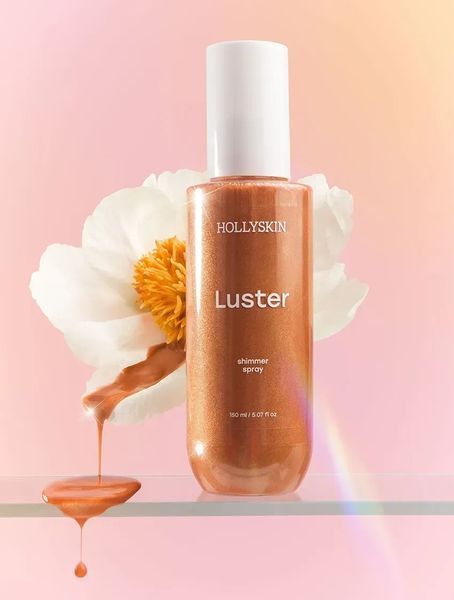 Błyszczący spray do ciała HOLLYSKIN Luster Bronze, 150 ml H0326 zdjęcie