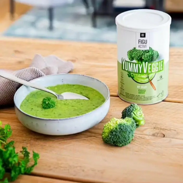 Instant soup with broccoli, potato and onion flavor LR Figuactive LR81246 photo