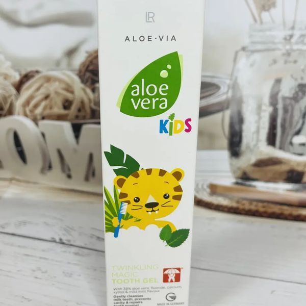 Pasta do zęb&oacute;w dla dzieci Aloe Vera Kids LR ALOE VIA, 50 ml LR20329 zdjęcie