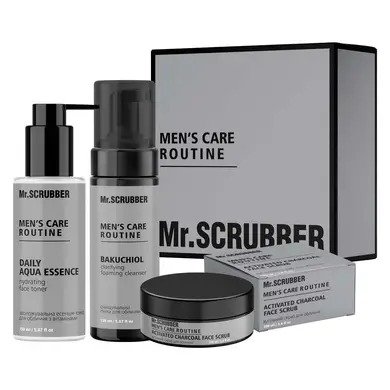 Подарунковий набір для чоловіків Deep Cleaning&Care Mr.SCRUBBER MR0957 фото