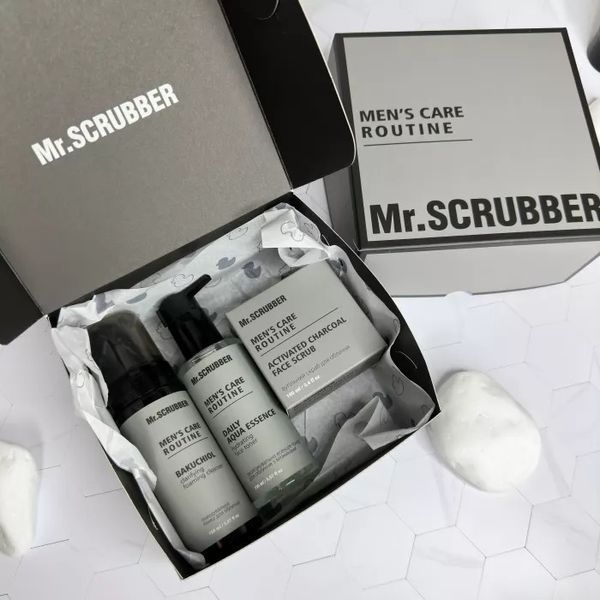Подарунковий набір для чоловіків Deep Cleaning&Care Mr.SCRUBBER MR0957 фото