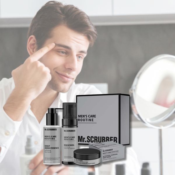 Подарунковий набір для чоловіків Deep Cleaning&Care Mr.SCRUBBER MR0957 фото