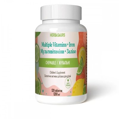 Витазаврики- Жевательные витамины для детей НСП NSP1622 фото