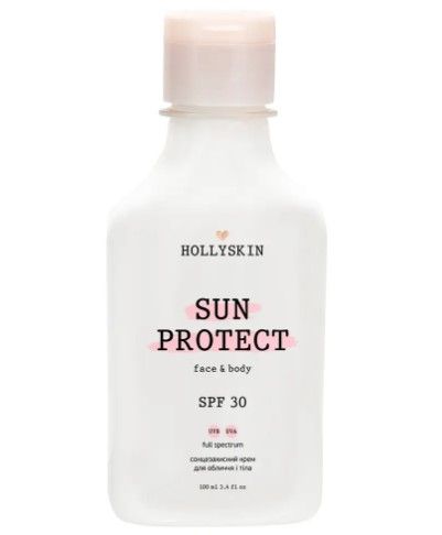 Hollyskin Sun Protect SPF 30 sunscreen for face and body  H0171 photo