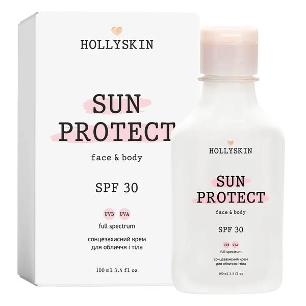 Hollyskin Sun Protect SPF 30 krem przeciwsłoneczny do twarzy i ciała  H0171 zdjęcie