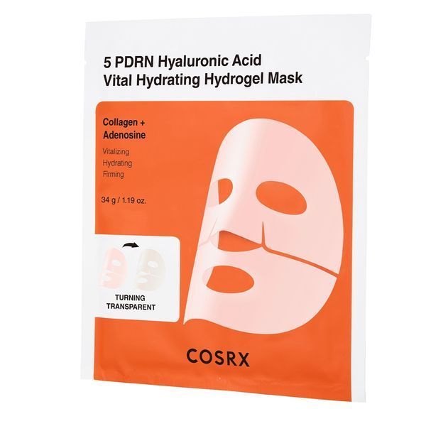 COSRX - 5 PDRN Hyaluronic Acid Vital Hydrating Hydrogel Mask - Набор увлажняющих гидрогелевых масок - 34g x 3шт cosrx_27029 фото