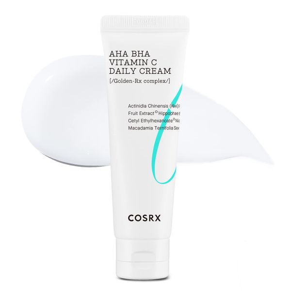 Cosrx AHA/BHA Refresh Vitamin C Daily Cream - krem do twarzy z kwasami i witaminą C cosrx75 zdjęcie