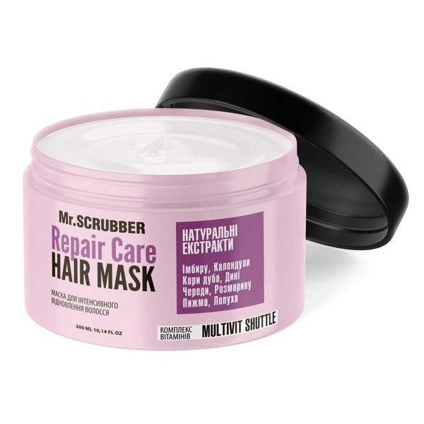 Mask for intensive restoration of weak and damaged hair Mr.SCRUBBER MRS0911 photo