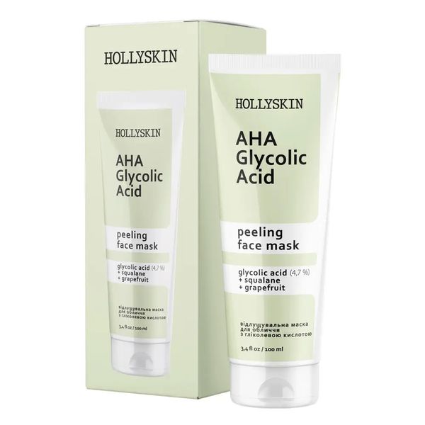 Маска для лица HOLLYSKIN Glycolic AHA Acid Face Mask H0032 фото