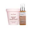 Scrub for perfectly smooth skin HOLLYSKIN + Shimmer HOLLYSKIN Luster Body Shimmer bronze, 300 g + 125 ml