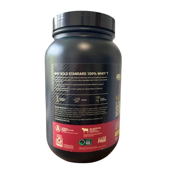 100% Whey Gold Standard 909 грамів, банановий крем 22202_banana фото