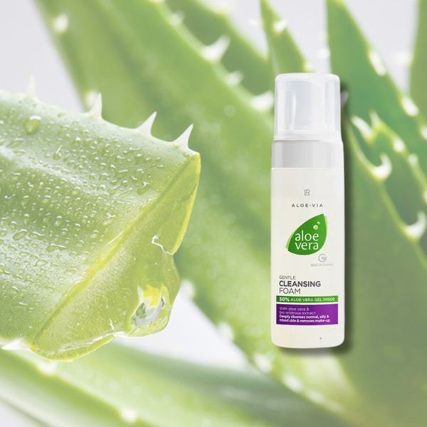 Aloe Vera Очищаюча пінка LR ALOE VIA, 150 мл LR20813 фото