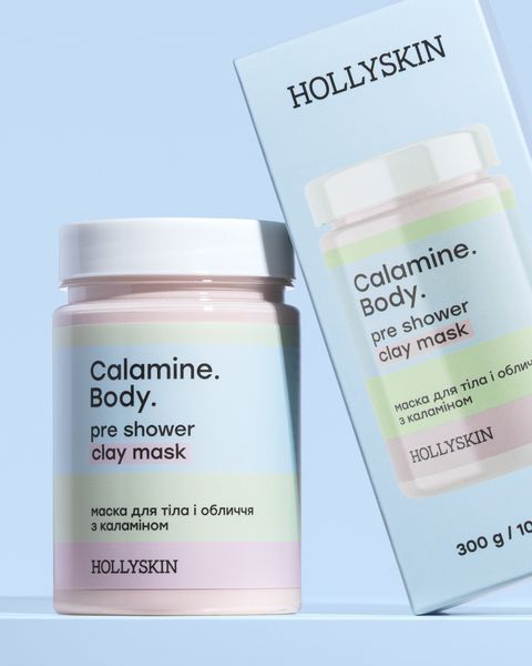 HOLLYSKIN Calamine Body and Face Mask, Ciało, z kalaminą H0367 zdjęcie
