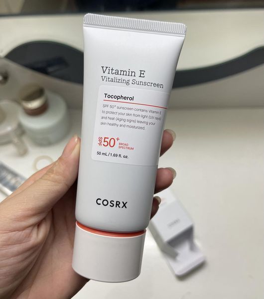 Cosrx Vitamin E Vitalizing Sunscreen SPF50+ - sunscreen with vitamin E Cosrx_13339 photo