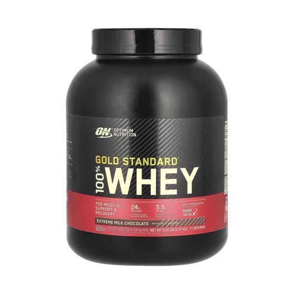 Optimum Nutrition, 100% Whey Gold Standard (Wielka Brytania), 2260 g, mleczna czekolada 33682 zdjęcie
