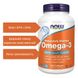 Dietary supplement fatty acids in gelatin capsules Now Foods Omega-3 c111362-1 photo 2