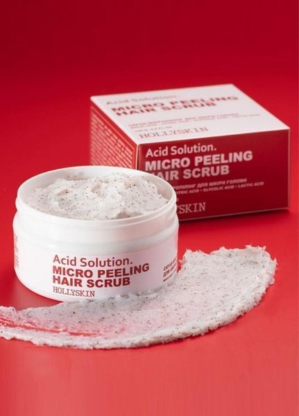 Скраб для кожи головы и волос HOLLYSKIN Acid Solution H0284 фото