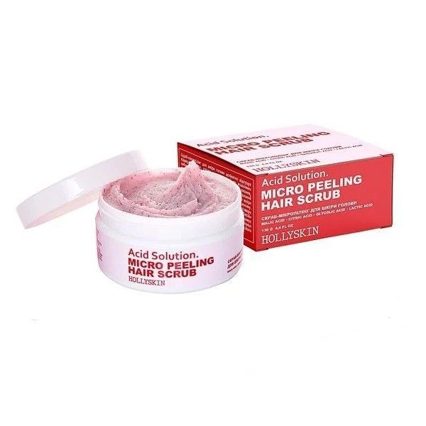 Скраб для кожи головы и волос HOLLYSKIN Acid Solution H0284 фото