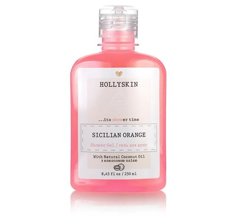 Натуральний гель для душу HOLLYSKIN Sicilian Orange H0005 фото