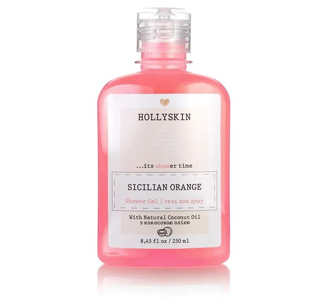 Натуральный гель для душа HOLLYSKIN Sicilian Orange  H0005 фото