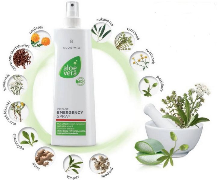 Aloe Vera w sprayu w nagłych wypadkach LR LR20600 zdjęcie