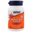 Vitamin D-3 Now Foods 5000 IU, 240 kaps