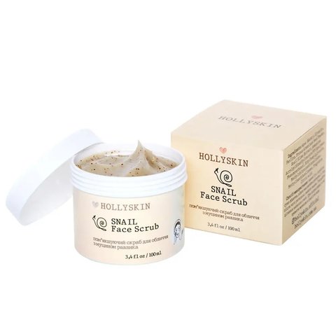 Peeling do twarzy ze śluzem ślimaka Snail Face Scrub H0210 zdjęcie