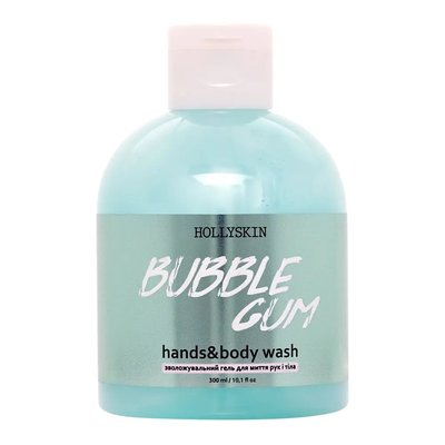 Зволожувальний гель для миття рук і тіла HOLLYSKIN Bubble Gum  H0250 фото